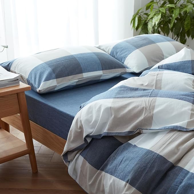 Linen Duvet Cover Set - Full