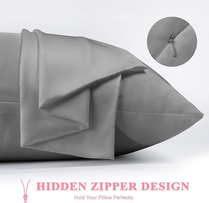 Mulberry Silk Cooling Pillowcase Set - Standard - 2 Pack