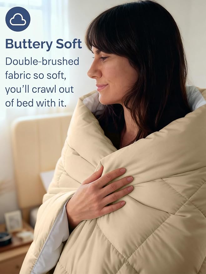 Microfiber Cooling Duvets Down Comforter - King