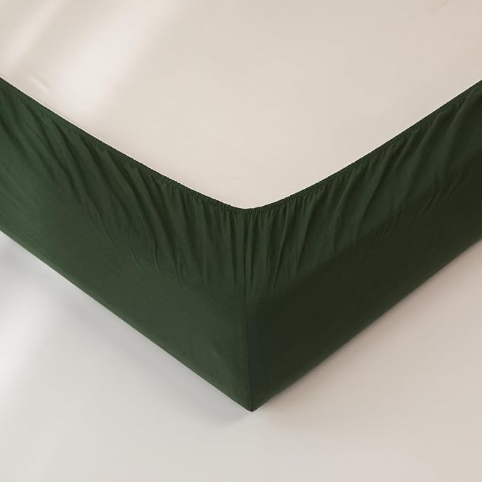 Linen Bed Sheet Set - Queen - 3 Piece