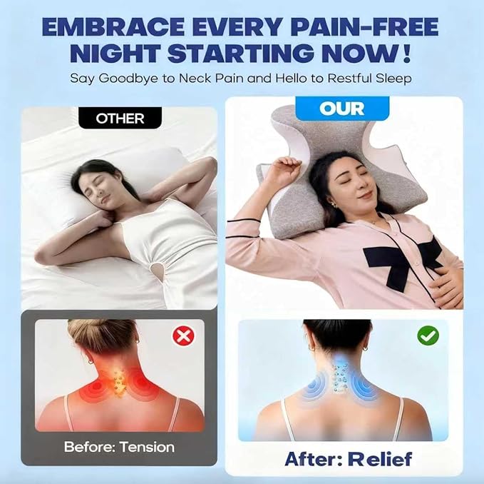 Memory Foam Backrest Pillow