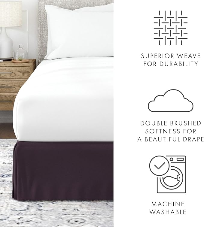 Linen Bed Skirt - King
