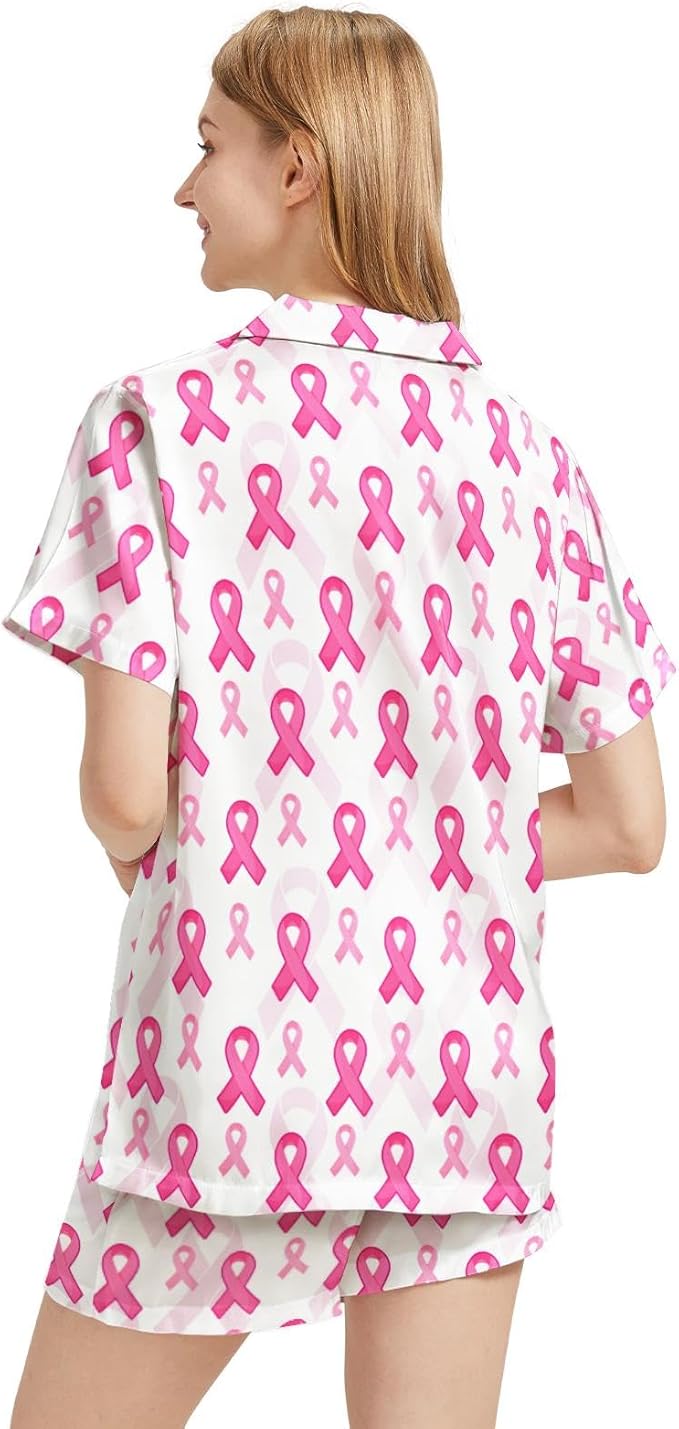 Women's Pajama Set - Short Sleeve - 2 Piece