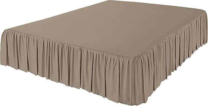 Microfiber Bed Skirt - Twin - 15 in Drop