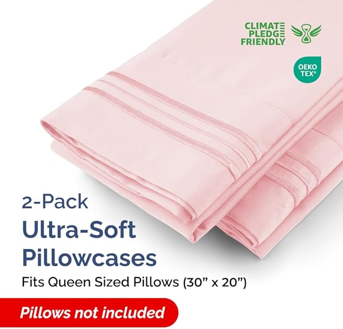 Pillowcase Set - Queen - 2 Piece