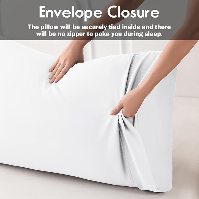 Bamboo Cooling Pillowcase Set - King - 2 Pack