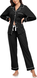 Women's 100% Cotton Pajama Set - Long Sleeve - 2 Piece