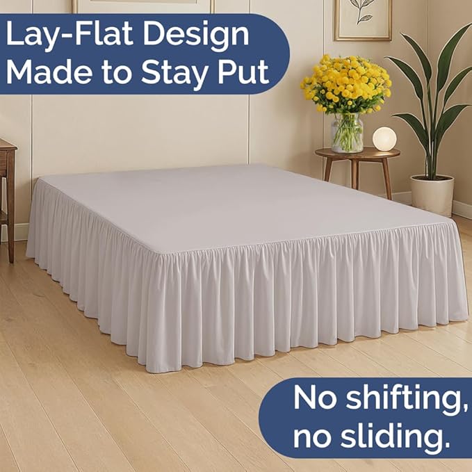 Bed Skirt - King - 18 in Drop