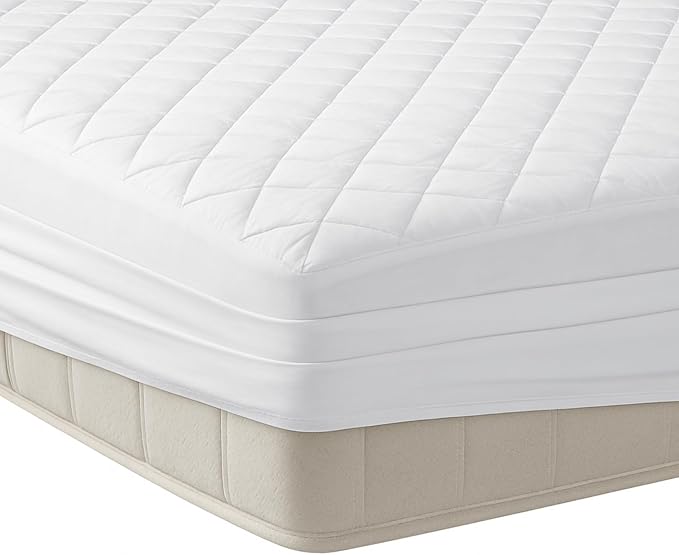 100% Cotton Mattress Protector - Queen - 14 in Deep Pocket