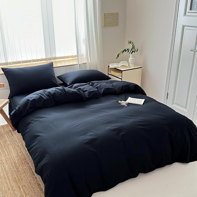 Linen Duvet Cover Set - King