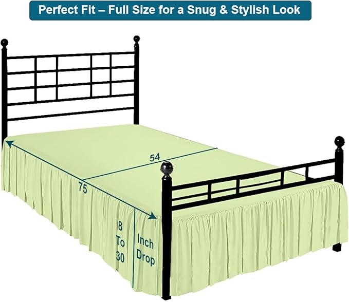 Linen Bed Skirt - Full