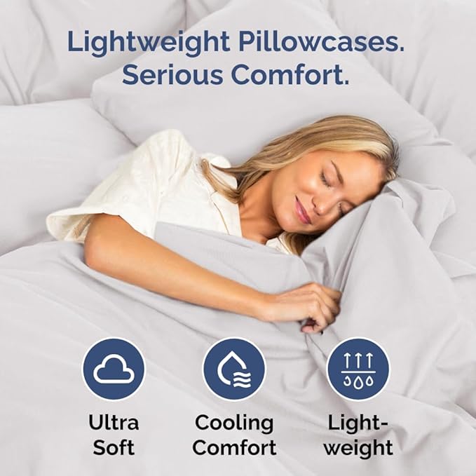 Pillowcase Set - Queen - 2 Pack - 2 Piece