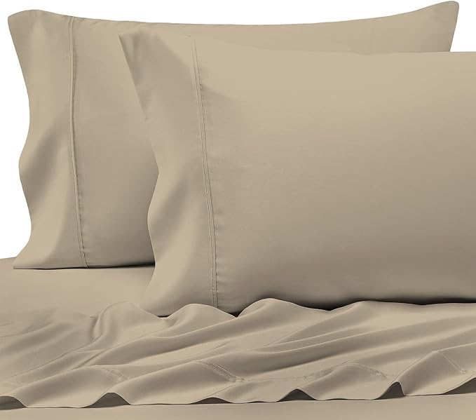 100% Cotton Pillowcase Set - King - 2 Piece