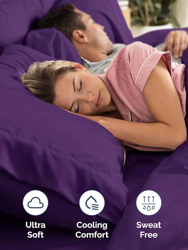 Cooling Bed Sheet Set - King - 6 Piece