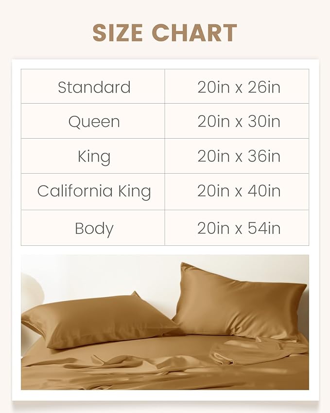 Mulberry Silk Hypoallergenic Pillowcase - King
