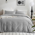 Linen Duvet Cover Set - King - 3 Piece