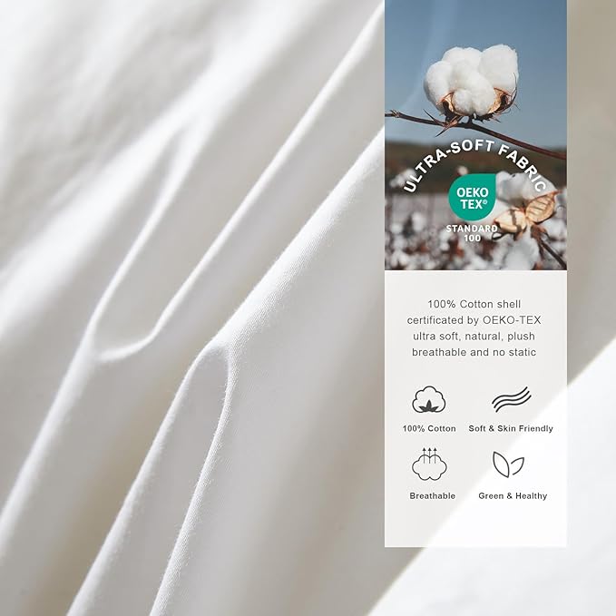 100% Cotton Duvets Down Comforter - Twin