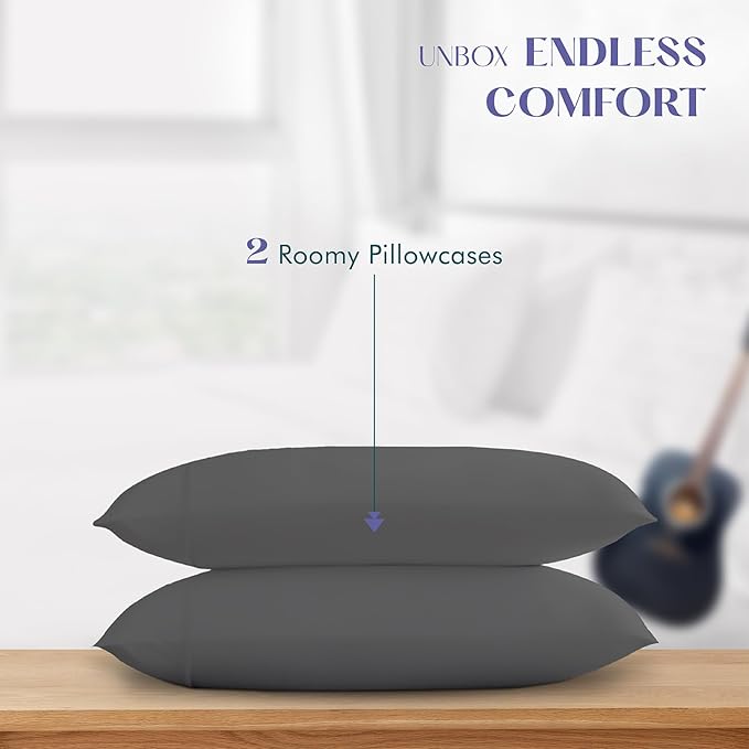 Linen Cooling Pillowcase Set - King - 2 Piece