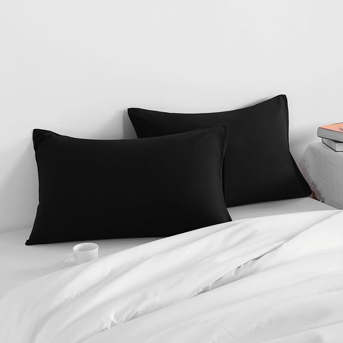Microfiber Pillowcase Set - Standard - 20 x 26 in - 2 Pack - 2 Piece