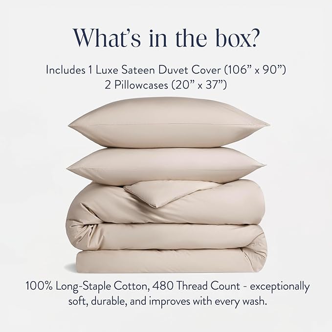 100% Cotton Duvet Cover Set - California King