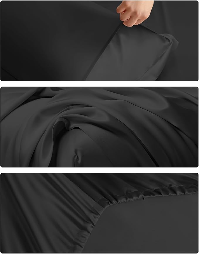 Mulberry Silk Bed Sheet Set - Queen - 4 Piece