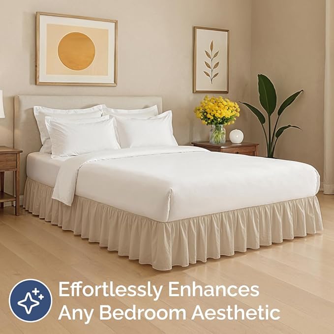 Bed Skirt - Full - 12 in Drop