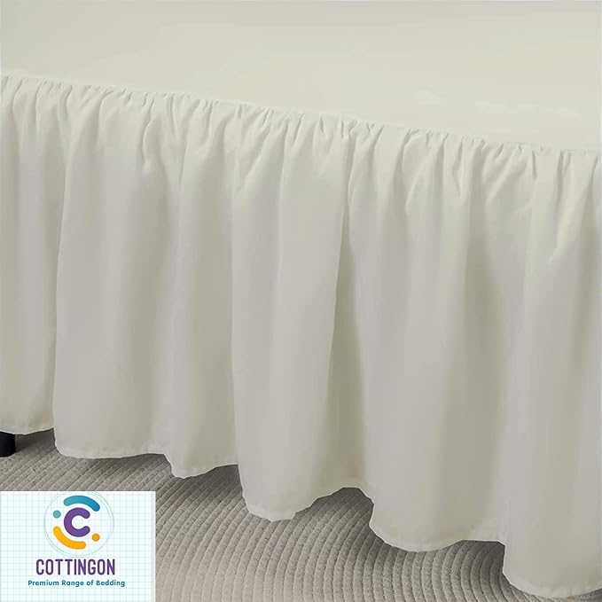 Microfiber Bed Skirt - King - 18 in Drop