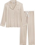 Women's Bamboo Cooling Pajama Set - Long Sleeve