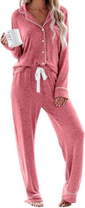 Women's Pajama Set - Long Sleeve - 2 Piece