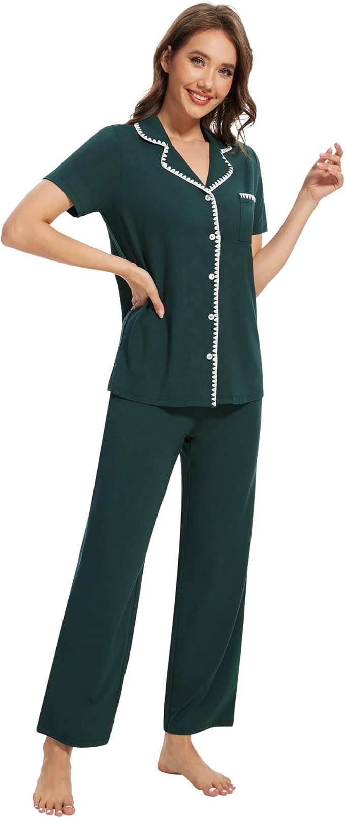 Women's Bamboo Pajama Set - 2 Piece