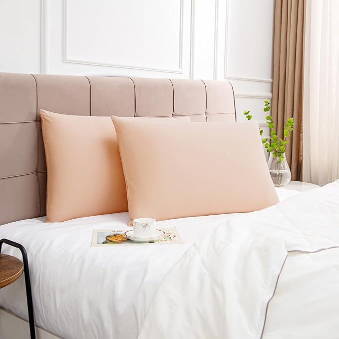 100% Cotton Pillowcase Set - King - 20 x 36 in - 2 Piece
