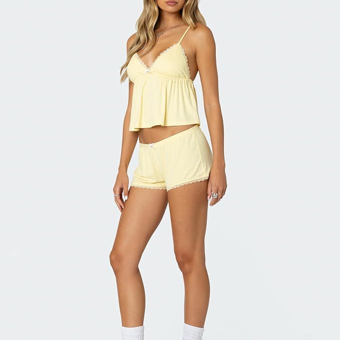 Women's Shorts Pajama Set - 2 Piece