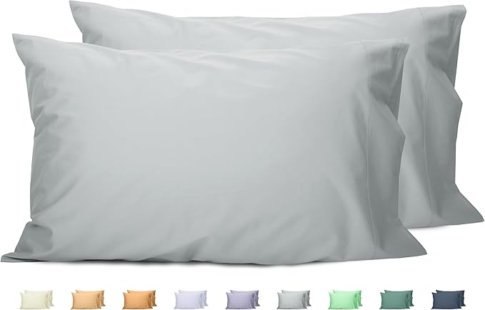 100% Cotton Pillowcase Set - King - 20 x 40 in - 2 Piece