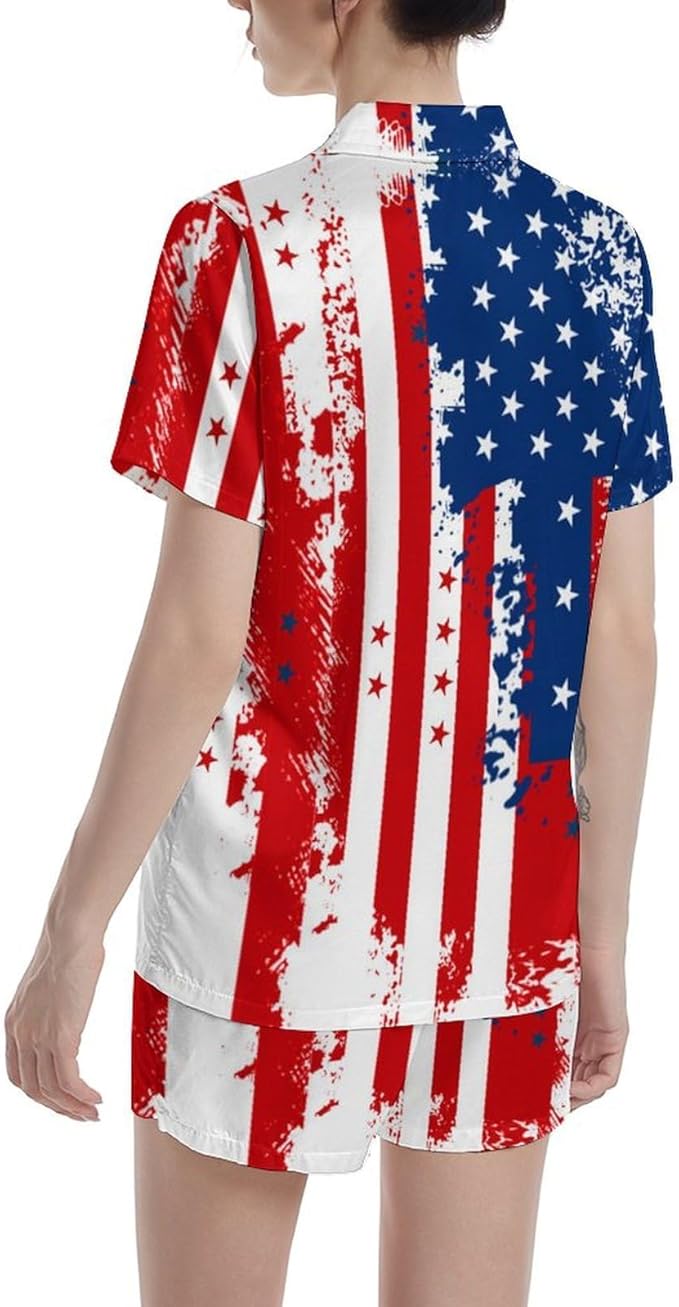 Women's Pajama Set - Short Sleeve - 2 Piece