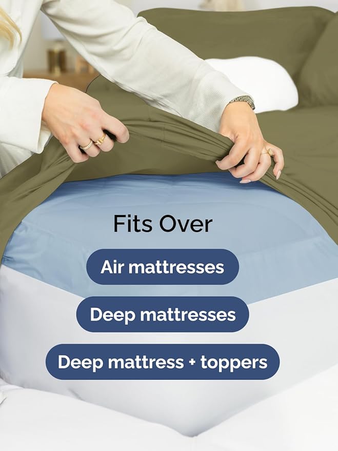 Cooling Bed Sheet Set - Twin XL - 4 Piece