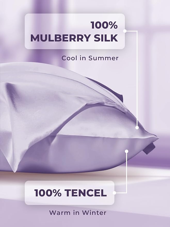 Mulberry Silk Pillowcase - Queen