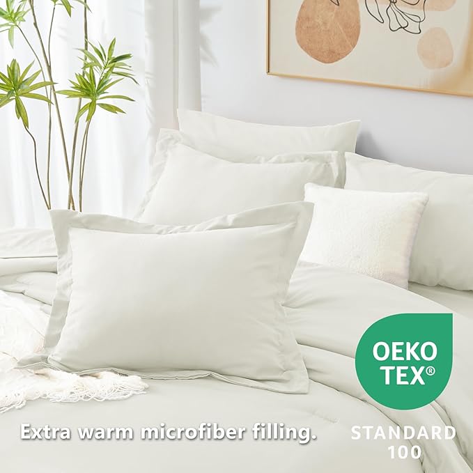 Down Alternative Comforter Set - Full - 7 Piece