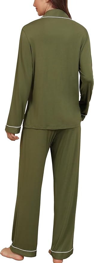 Women's Pajama Set - Long Sleeve - 2 Piece