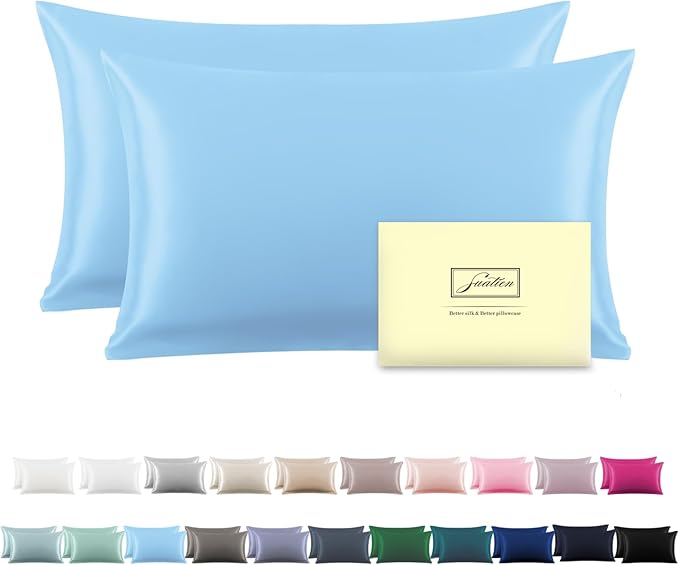 Satin Pillowcase Set - Queen - 2 Piece