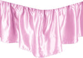 Satin Bed Skirt - Full - 15 in Drop