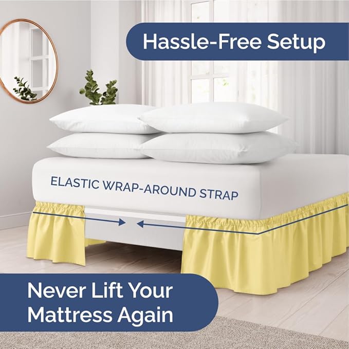 Bed Skirt - Queen - 12 in Drop