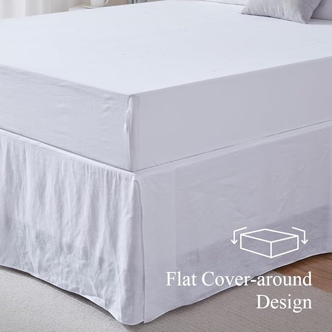 Linen Bed Skirt - King