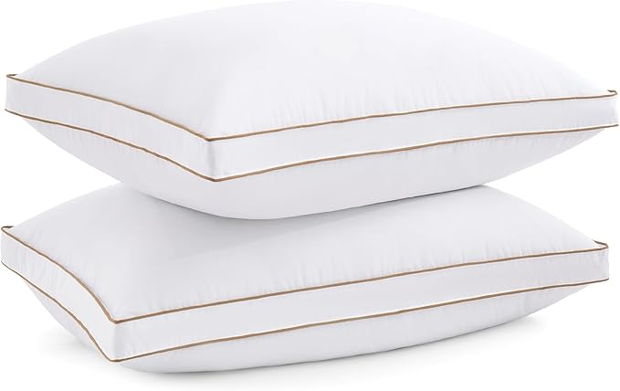 100% Cotton Bed Pillow - King - 2 Piece