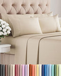 Cooling Bed Sheet Set - Queen - 6 Piece