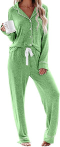 Women's Pajama Set - Long Sleeve - 2 Piece