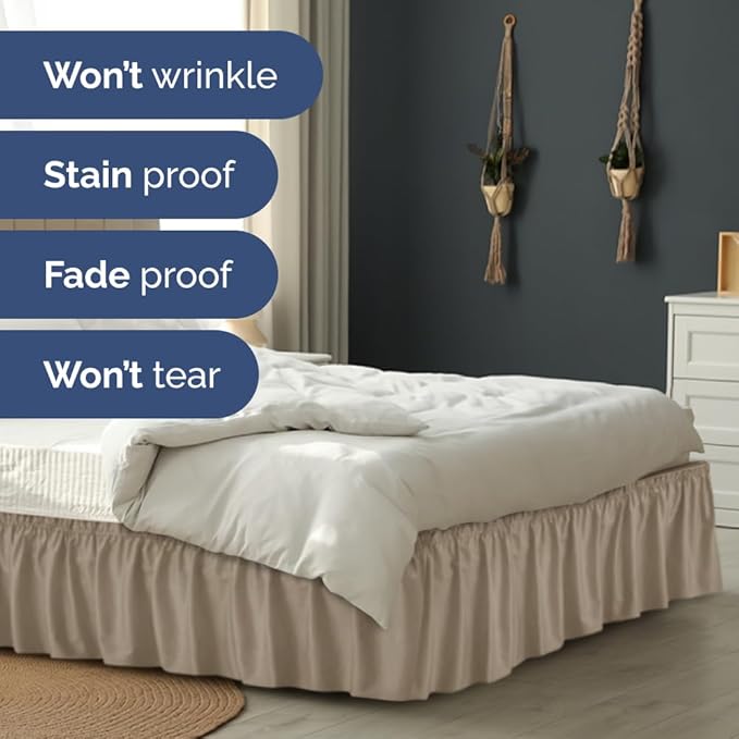 Bed Skirt - King - 14 in Drop