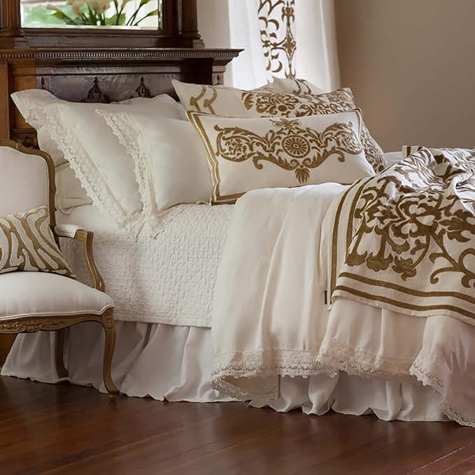 Linen Bed Skirt - King