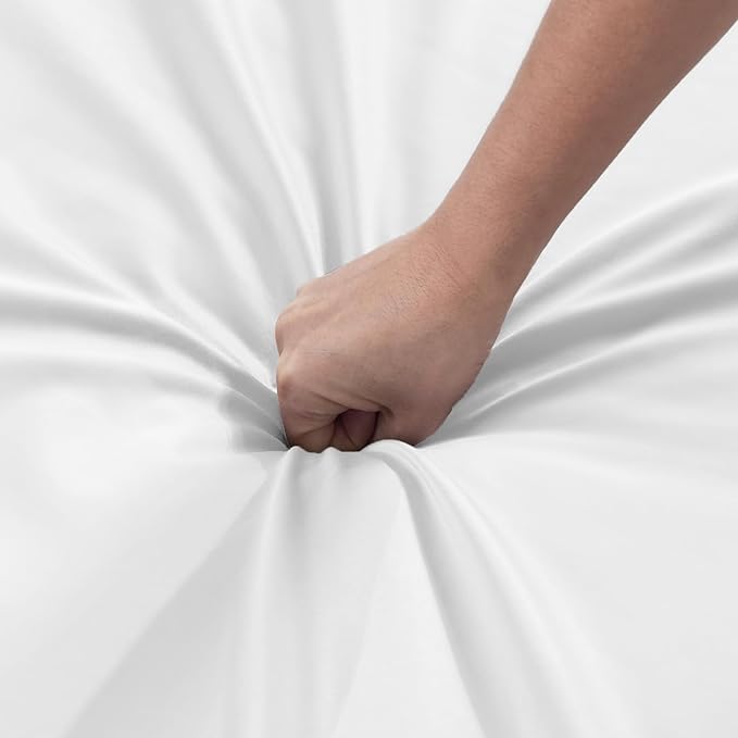 100% Cotton Bed Sheet Set - Queen - 4 Piece