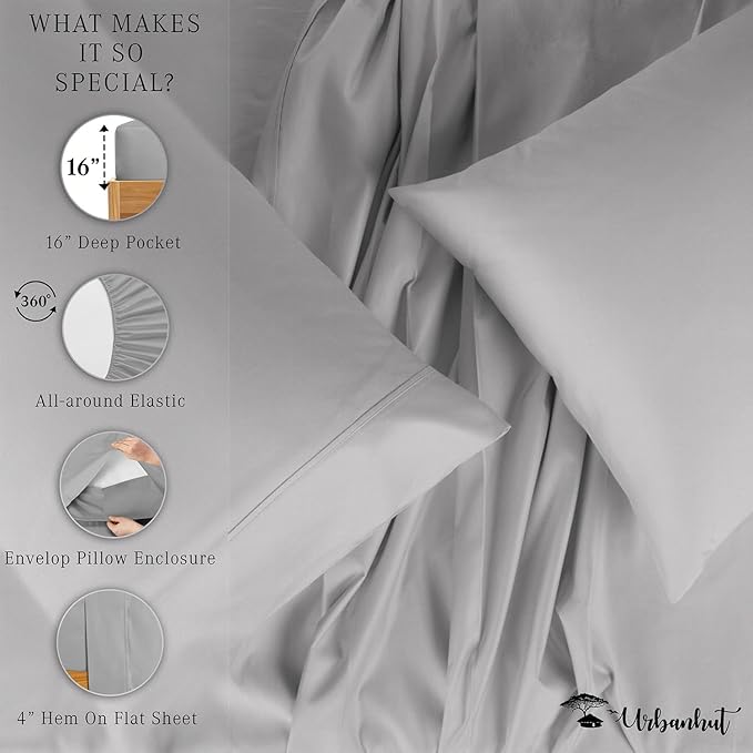 Bed Sheet Set - Full - 4 Piece