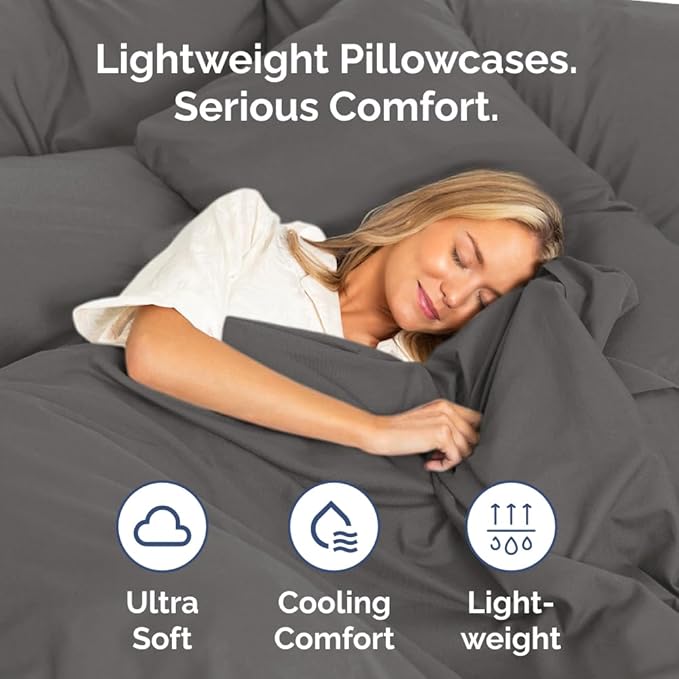 Pillowcase Set - Queen - 4 Piece